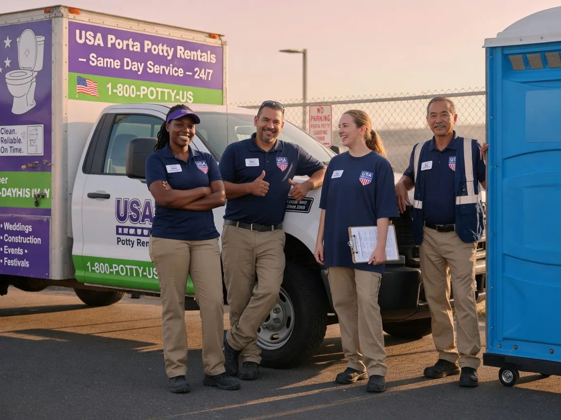 Porta Potty Rental company in Lexington, TX